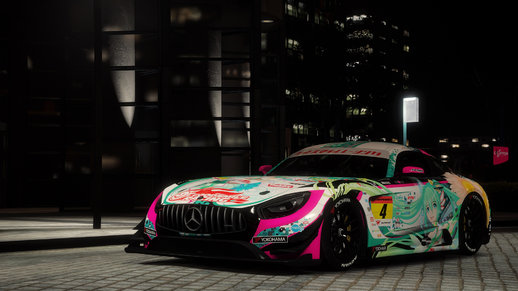 2017 Goodsmile Racing Hatsune Miku AMG GT3