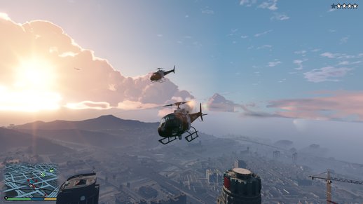 Los Angeles Police Department Helicopter [Replace]