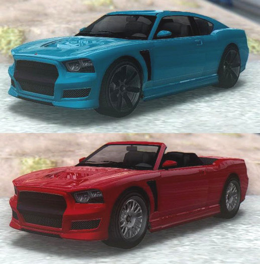 GTA V Bravado Buffalo 2-doors Coupè & Cabrio