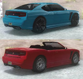 GTA V Bravado Buffalo 2-doors Coupè & Cabrio