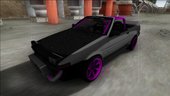 Toyota AE86 Cabrio Drift monster energy