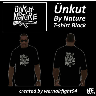 Ünkut By Nature T-shirt Black 