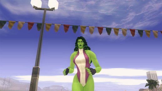 Marvel vs Capcom 3 SHe HUlk