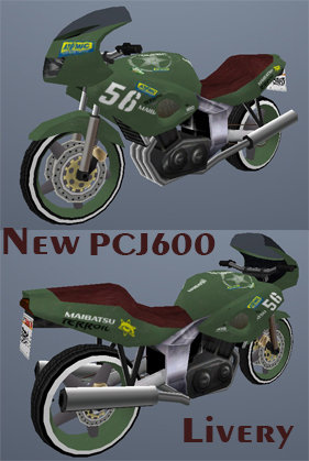 New Pcj600 Livery