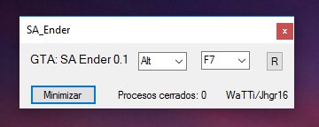 GTA SA Ender (process killer)