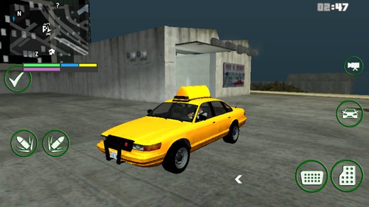 GTA IV taxi dff only for Android