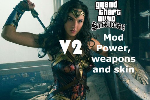 Wonder Woman Powers And Weapons Mod Ver2