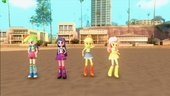 My Little Pony: Equestria Girls Skins w/ Bikes