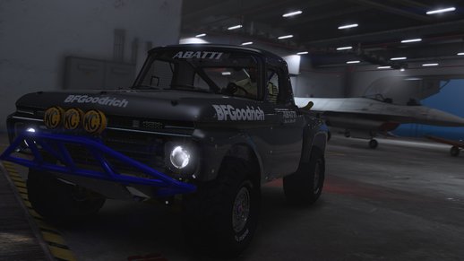 Ford F-100 Flareside Abatti Racing Trophy Truck | ADDON | LIVERY | ANIMATED