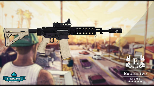 Fusil CAR-4 Para GTA San Andreas