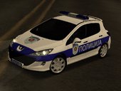 Peugeot 308 Policija