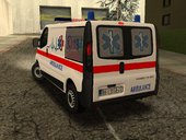 Opel Vivaro Serbian Ambulance