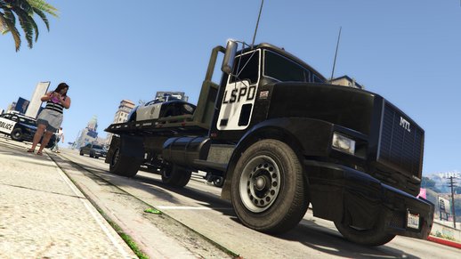 MTL Flatbed Tow Truck [Add-On/OIV | Wipers | Liveries | Template] v3.3