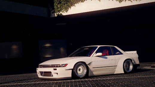 Nissan Silvia K's (S13) Rocket Bunny V2