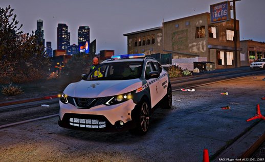 Nissan Qashqai Guardia Civil Trafico