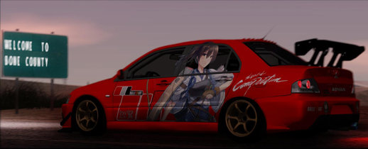 Mitsubishi Lancer EVO VIII MR Akagi Kaga Ita