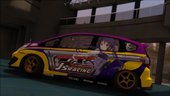 Honda Fit J's Racing W Rize Tedeza Itasha