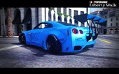 Nissan GT-R R35 Liberty Walk [Add-On / Replace]