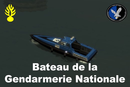 Bateau de la Gendarmerie Nationale (PSIG)