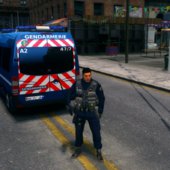 Skin d'un Gendarme Mobile