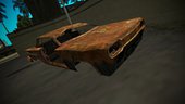 GTA IV Wrecked Cars (with Normal Map)