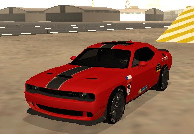 Dodge Challenger Hellcat Rally Car