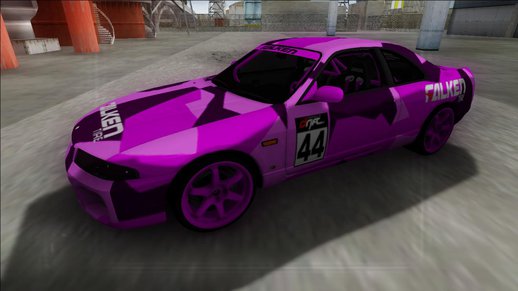 Nissan Skyline R33 Drift Falken Camo