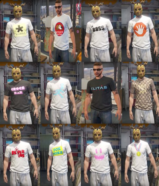 GTA V Special And Secret T-Shirts