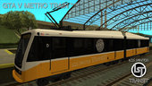 GTA V Metro Train (colorable edition)