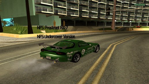 NFS Prostreet RX-7 NFS Undercover Version Vinyl