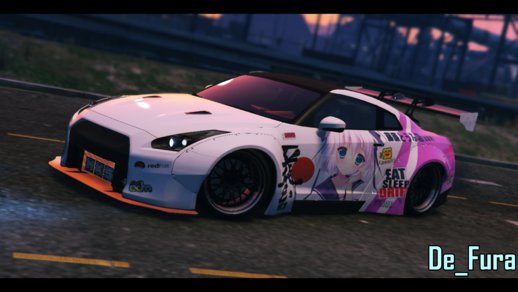 Nissan GT-R35 Liberty Walk Itasha