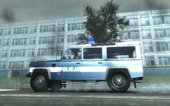 Land Rover Defender Polish Police