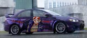 Itasha Nico Robin for Mitsubishi Lancer Evo X