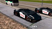 New Lamborghini Cop Car Solo Dff - TO MODS