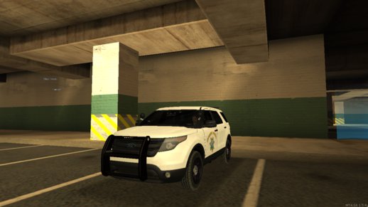 Ford Explorer CHP Slicktop Supervisor