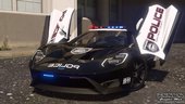 2017 Ford GT | Hot Pursuit Police [Add-On / Replace | Template]