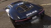 Lamborghini Centenario | Hot Pursuit Police [Add-On / Replace | Template]