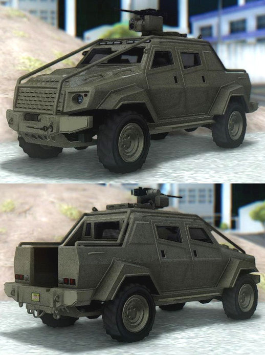 GTA V HVY Insurgent Pick-Up Custom