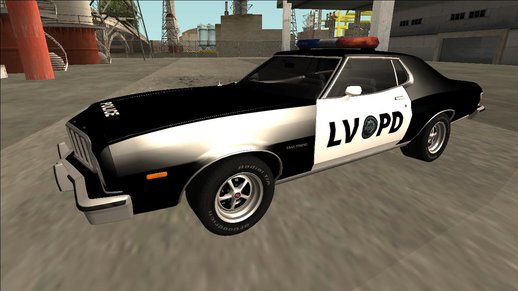 1975 Ford Gran Torino Police LVPD