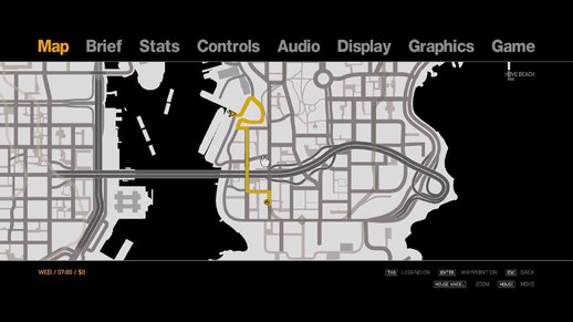 Old-Gen V Style Black on White Radar/Minimap