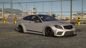 Liberty Walk Mercedes Benz C63 AMG [Add-On | Template]