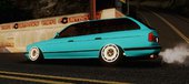 1995 BMW M5 E34 Touring Slammed