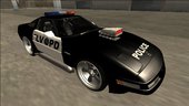 1996 Chevrolet Corvette C4 Police LVPD