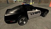 1996 Chevrolet Corvette C4 Police LVPD