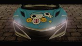 Itasha Nami for 2017 Acura NSX Stance