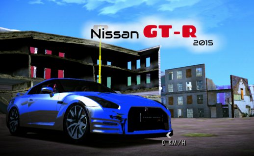 Nissan GT-R 2015 (no txd) for Android