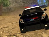 Ford Explorer Police San Andreas Patrol