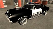 1970 Chevrolet Chevelle SS Police LVPD