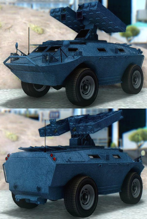 GTA V HVY APC Missile Lancher Amphibius