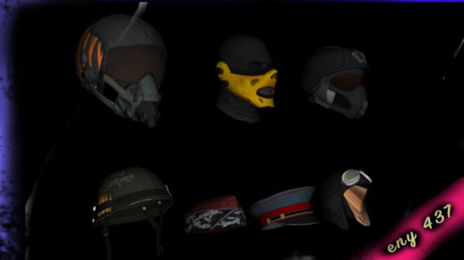 DLC SMUGGLERS RUN MASKS FOR CJ